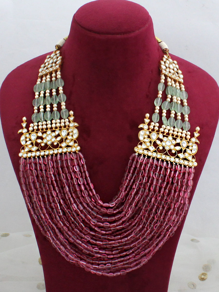 Jaisalmer Necklace-Pink