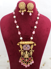 Vibhuti Long Necklace Set
