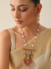 Vibhuti Long Necklace Set