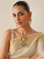 Rukmani Hasli Necklace Set