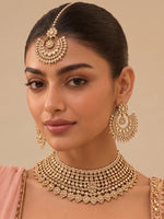 Itisha Necklace Set-Gold
