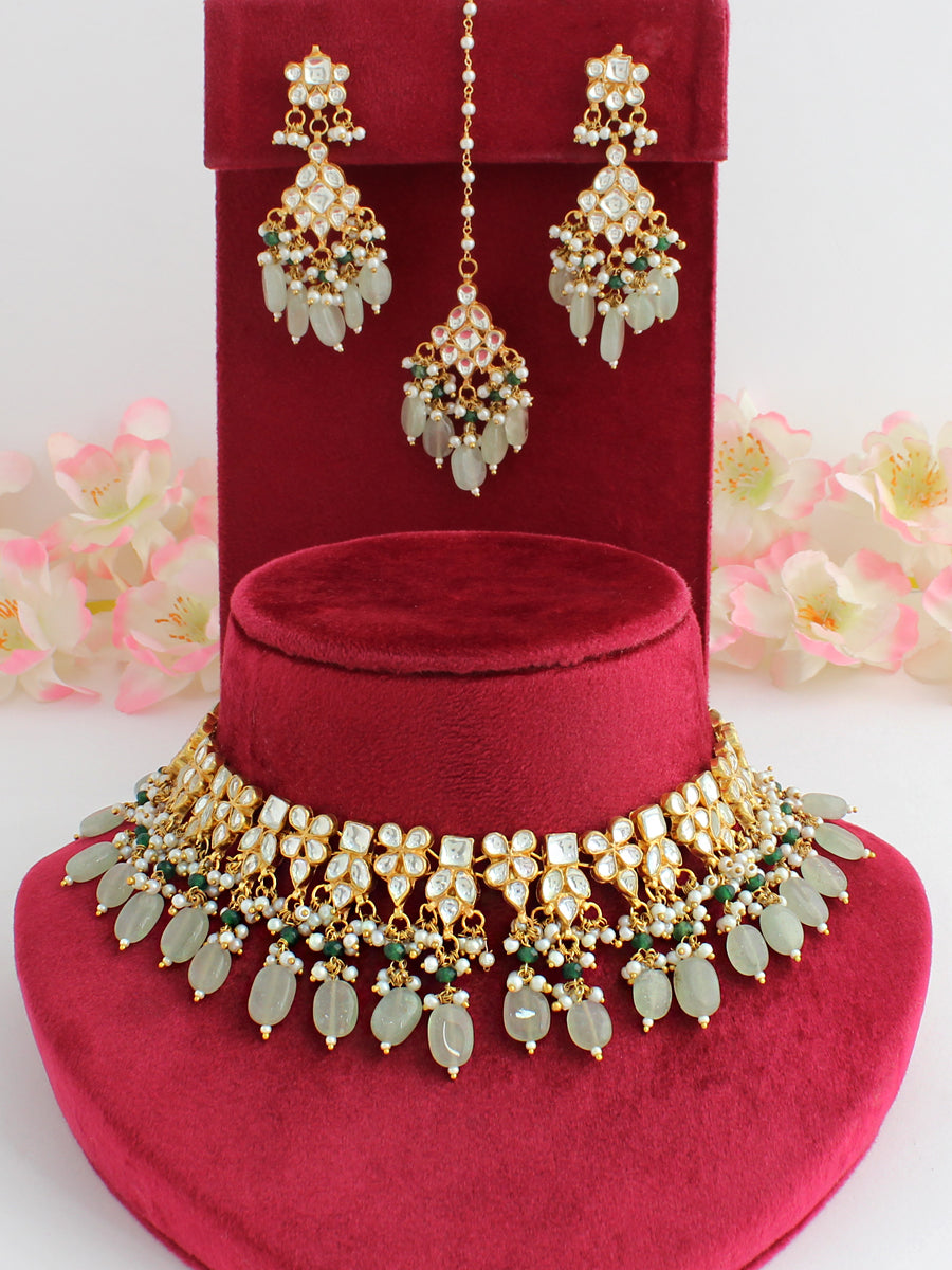 Mita Bib Necklace Set
