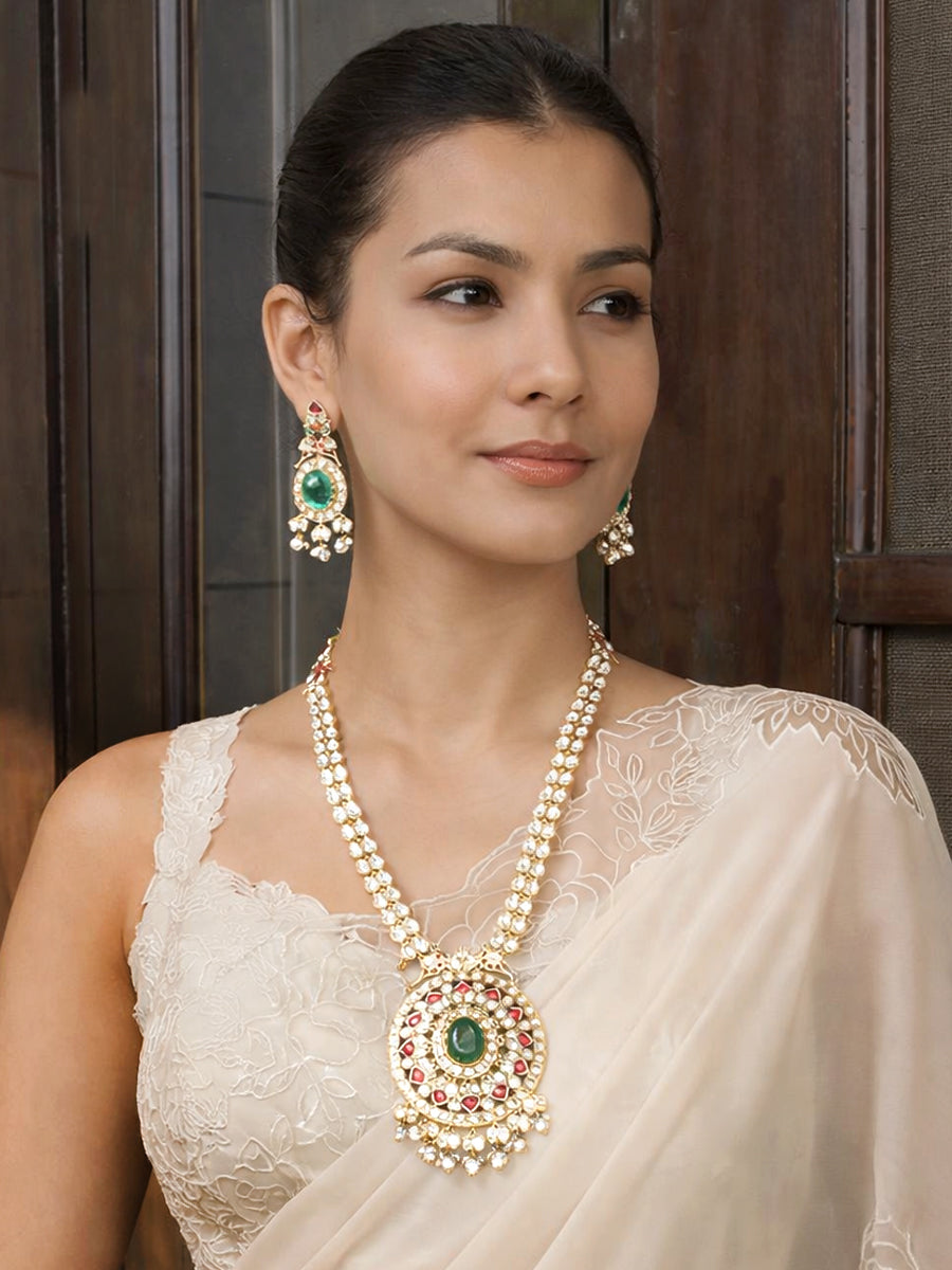 Nishika Pendant Necklace Set
