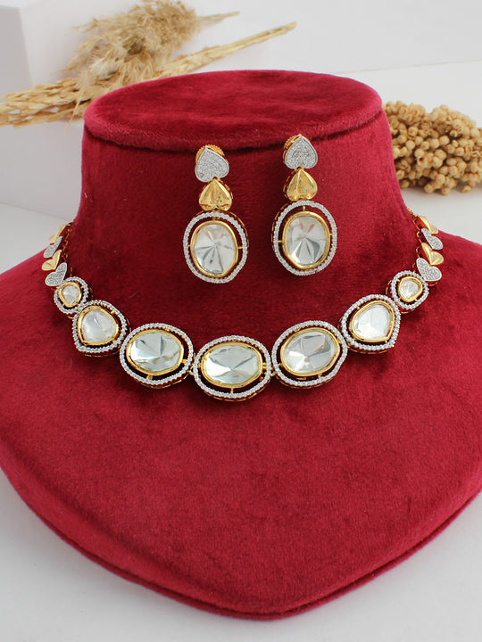 Sharanya Bib Necklace Set