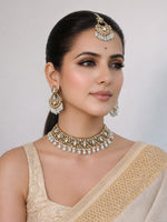 Pritika Necklace Set-Pastel Blue