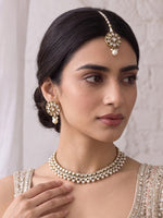 Mishali Necklace Set-White