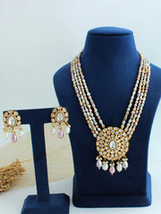 Navika Necklace Set-White