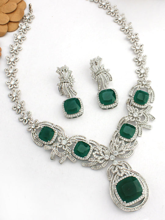 Alice Necklace Set-Green