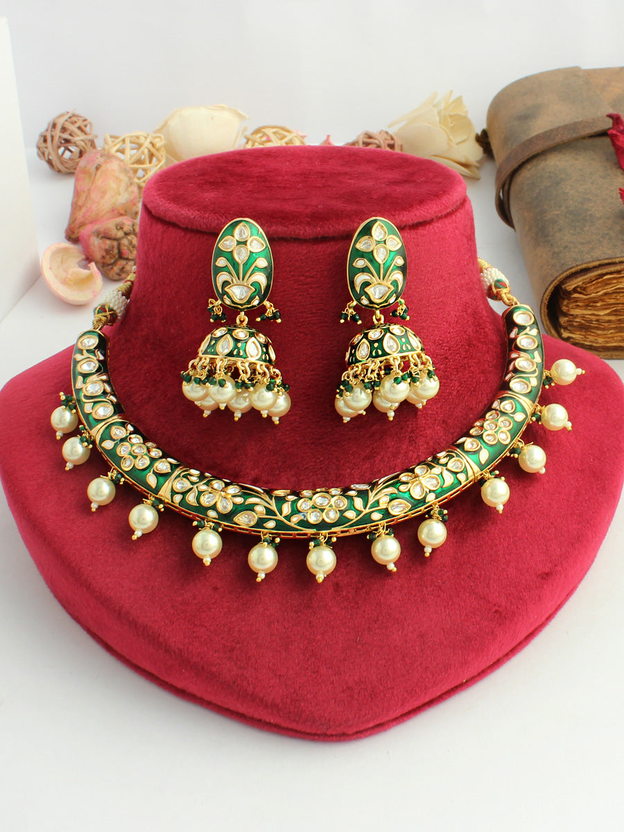 Jaipur Hasli Necklace Set