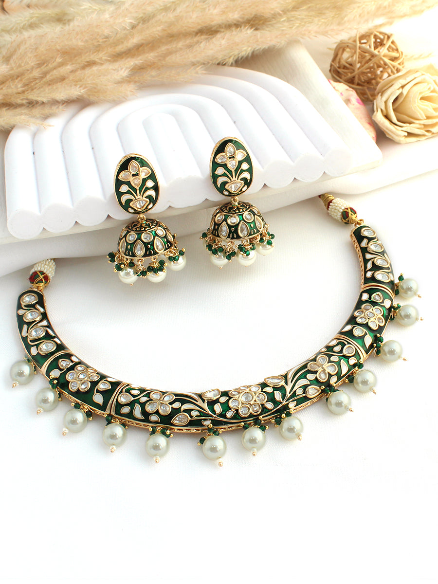 Jaipur Hasli Necklace Set Indiatrendshop