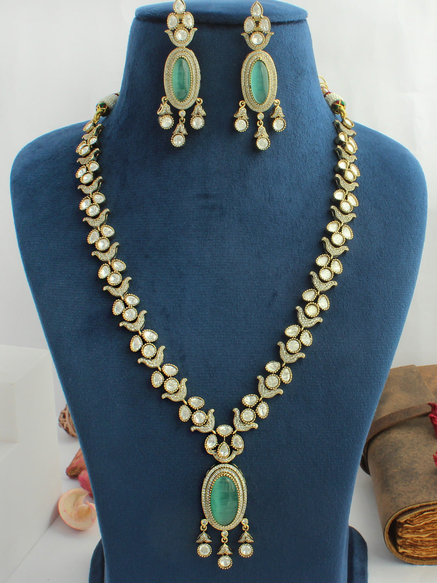 Kiana Necklace Set-Mint Green