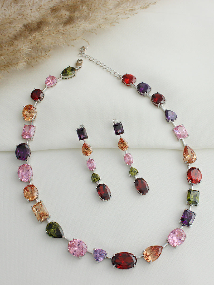 Tamara Necklace Set-Multicolor