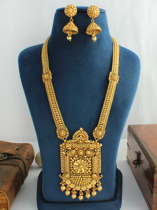 Janki Long Necklace Set
