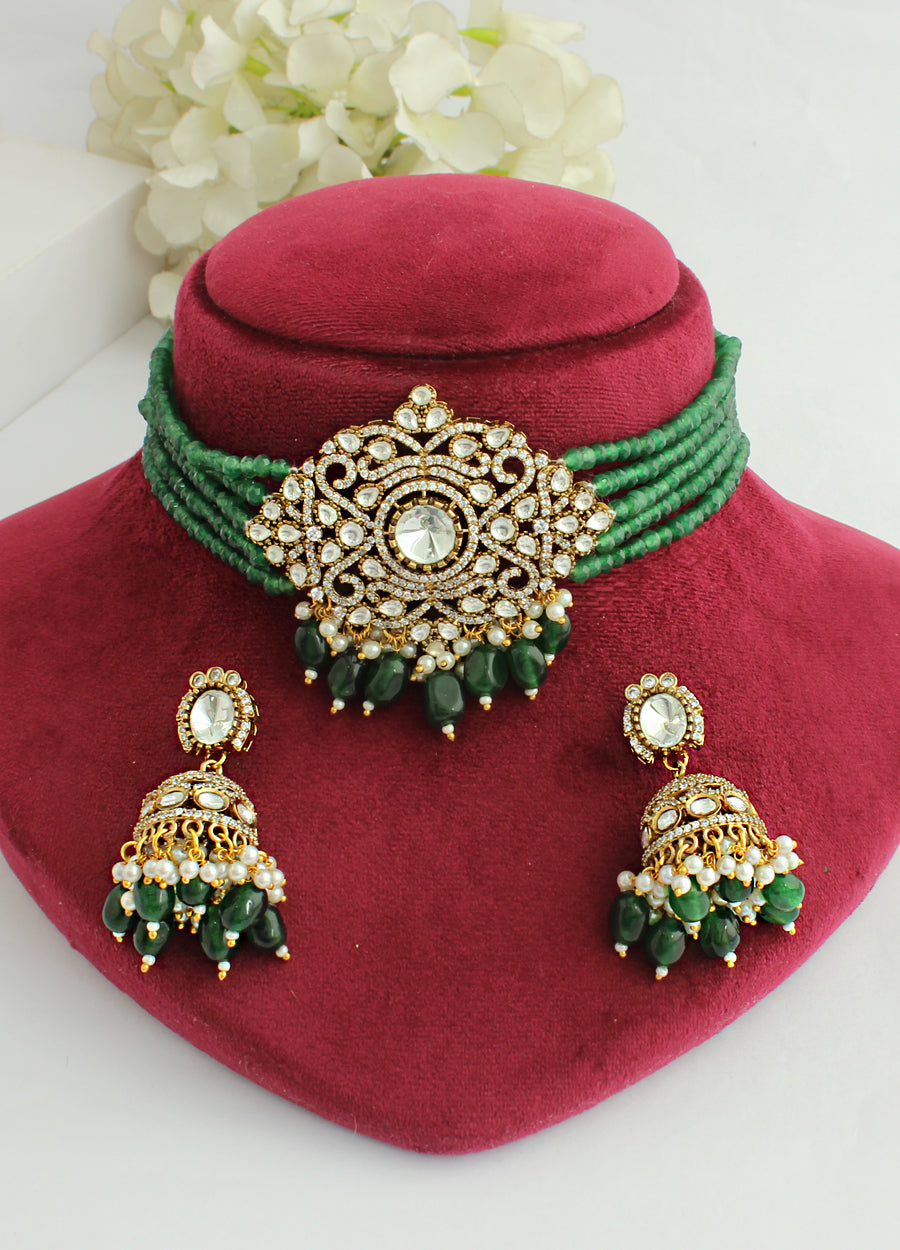 Priyasha Choker Necklace Set