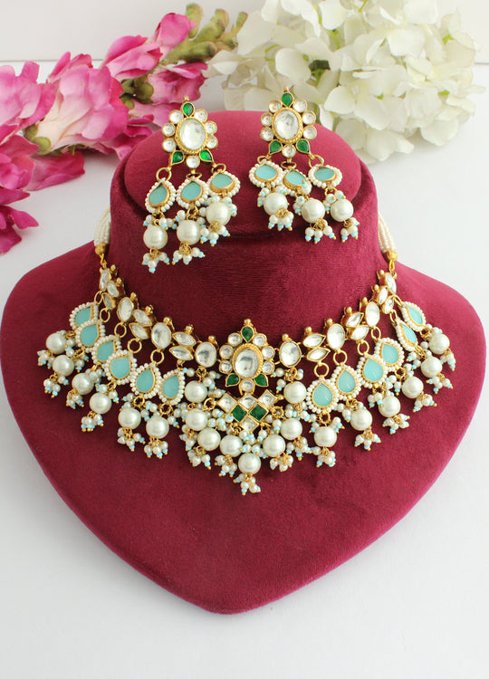 Vrishti Choker Necklace Set