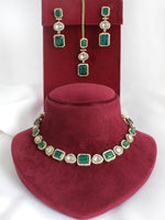 Mayra Necklace set _ Green