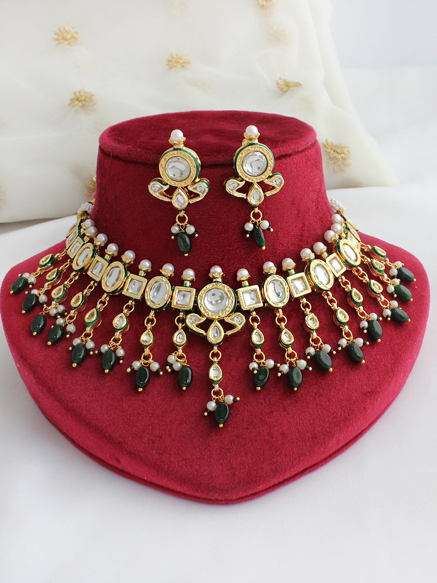 Vidhi Choker Necklace Set