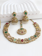 Lavika Choker Necklace Set
