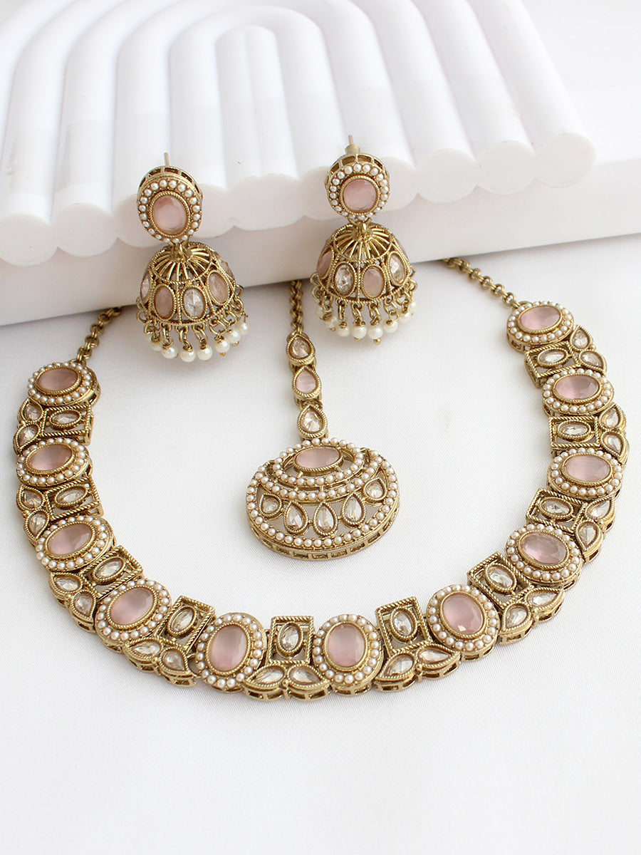 Lavika Choker Necklace Set