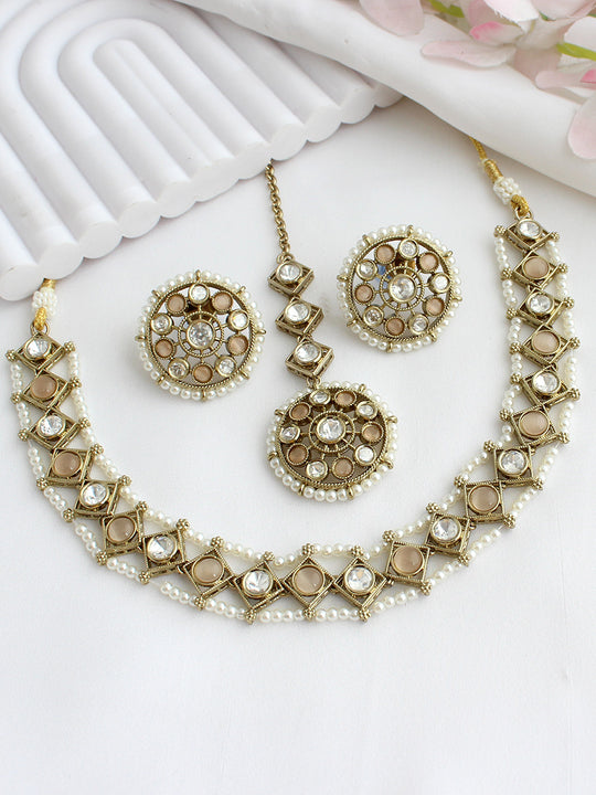 Vihani Choker Necklace set
