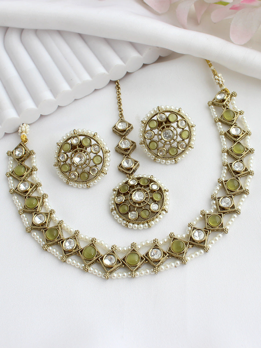 Vihani Choker Necklace set
