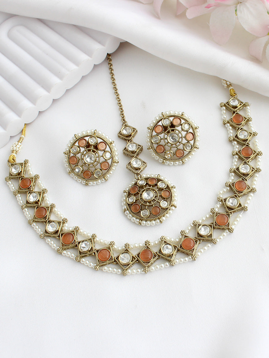 Vihani Choker Necklace set