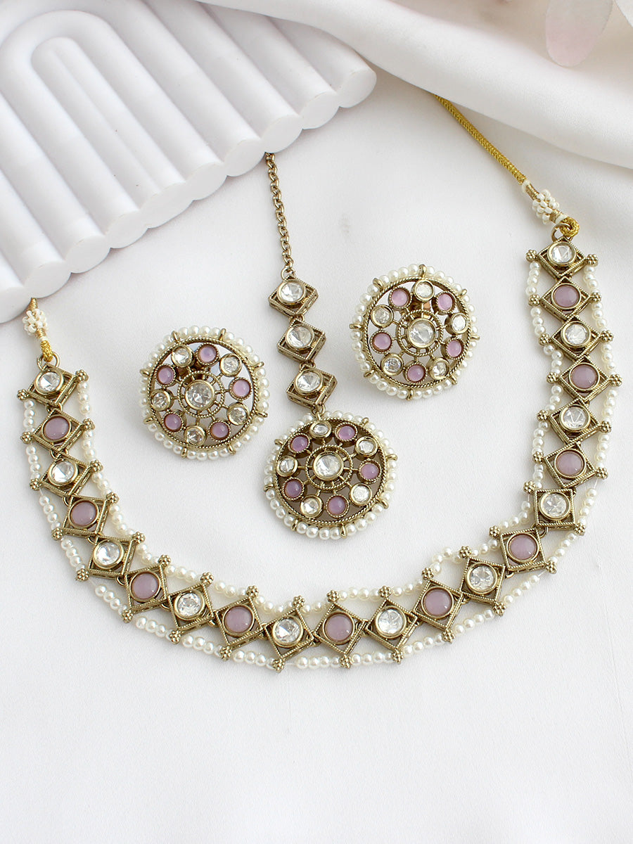 Vihani Choker Necklace set