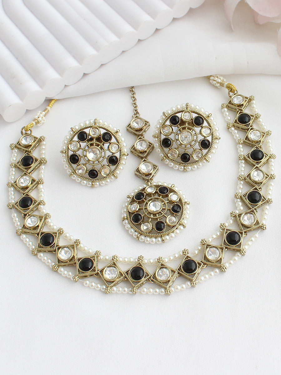 Vihani Choker Necklace set
