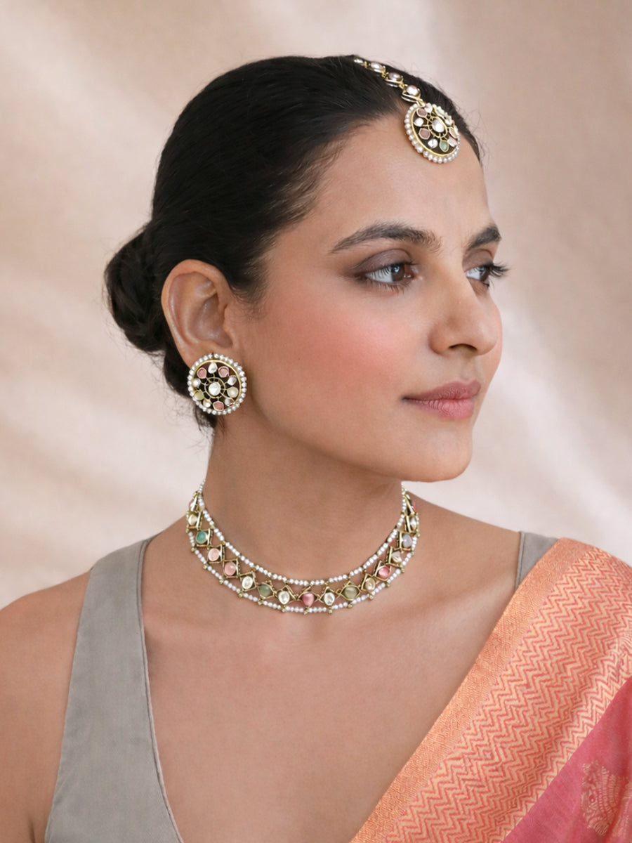 Vihani Choker Necklace set