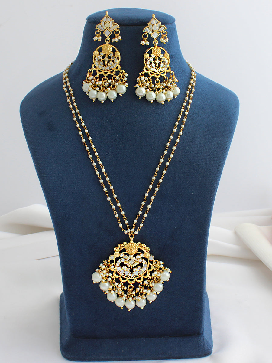 Shivi Pendant Necklace Set