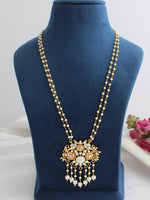Ayanka Pendant Long Necklace-Ivory