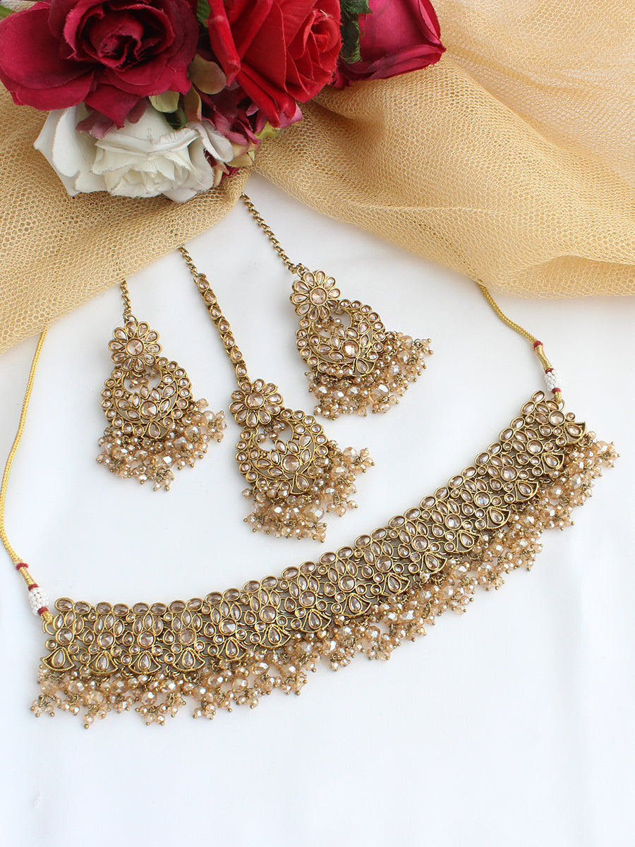 Arvika Choker Necklace Set
