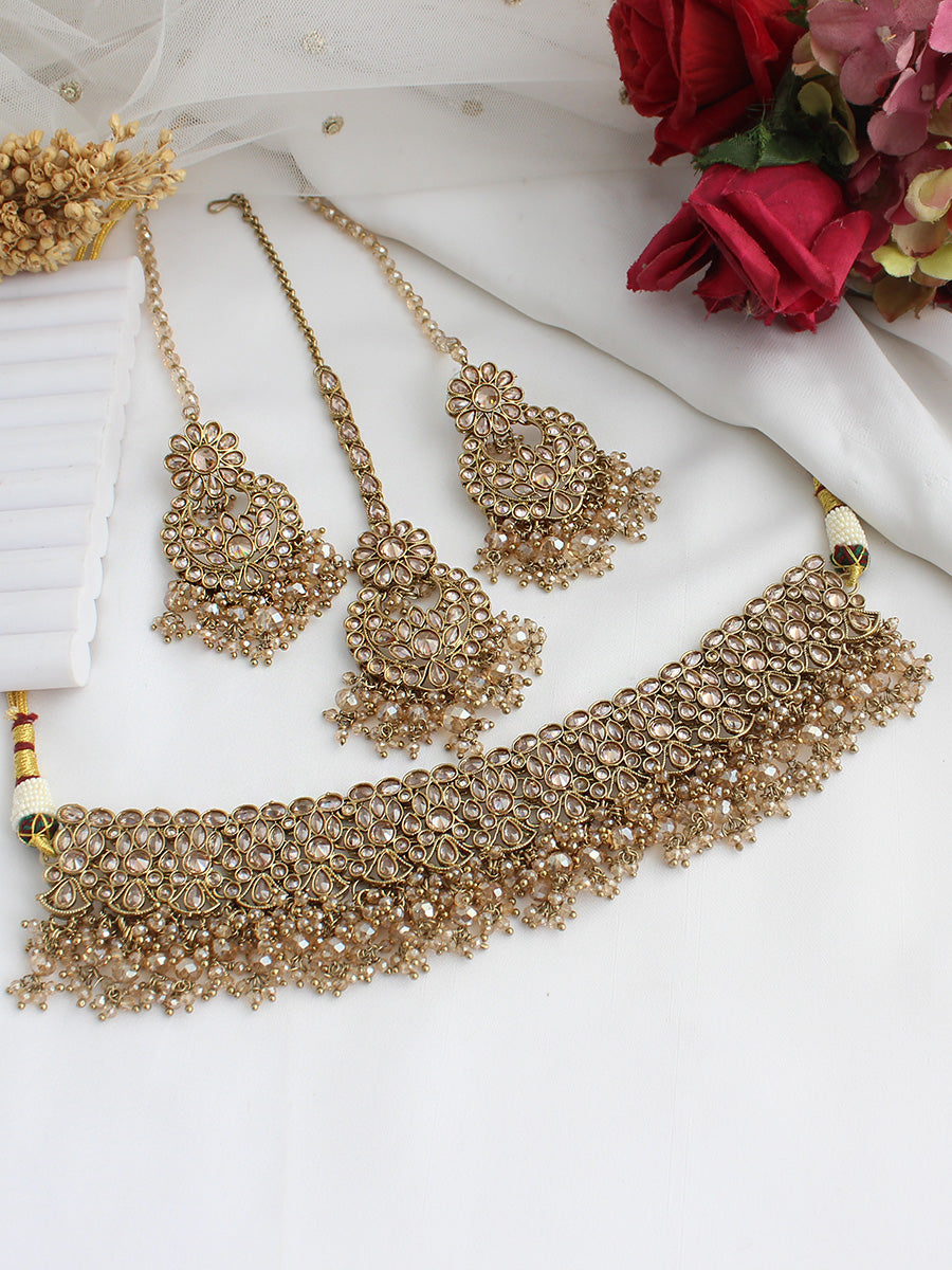 Arvika Choker Necklace Set