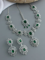 Ziana Necklace Set-Green