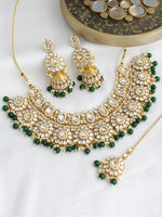 Vritee Necklace Set-Green