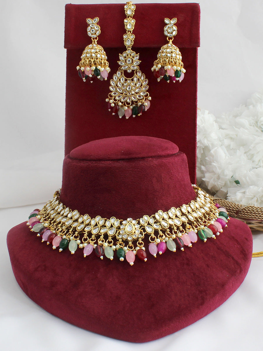 Dhwani Choker Necklace Set