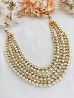 Anjini Layered Necklace-Gold