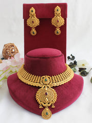 Janki Bib Necklace Set