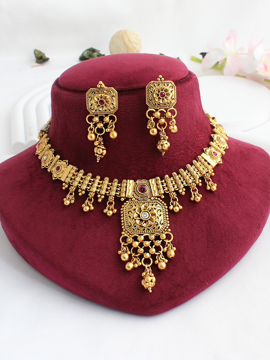 Nandini Bib Necklace Set