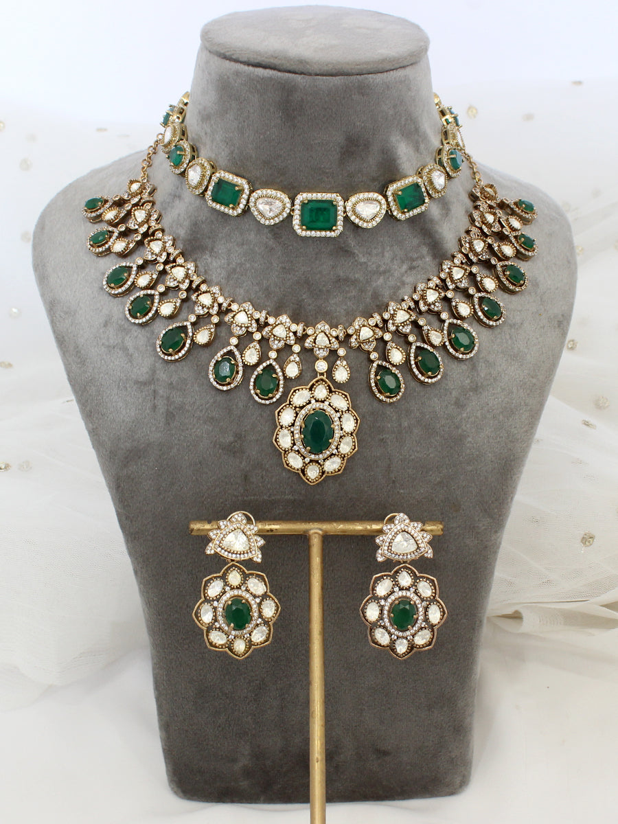 Neeti Layered Necklace Set 