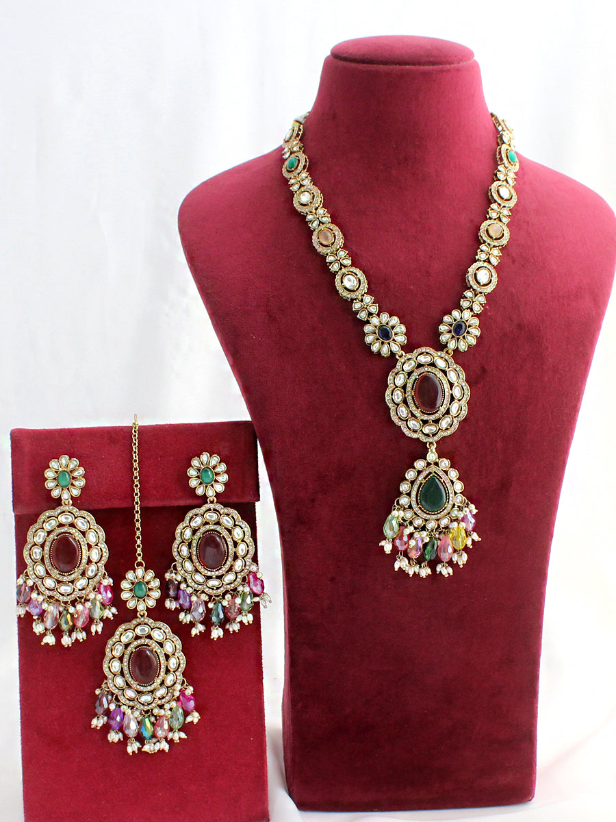 Pranita Long Necklace Set