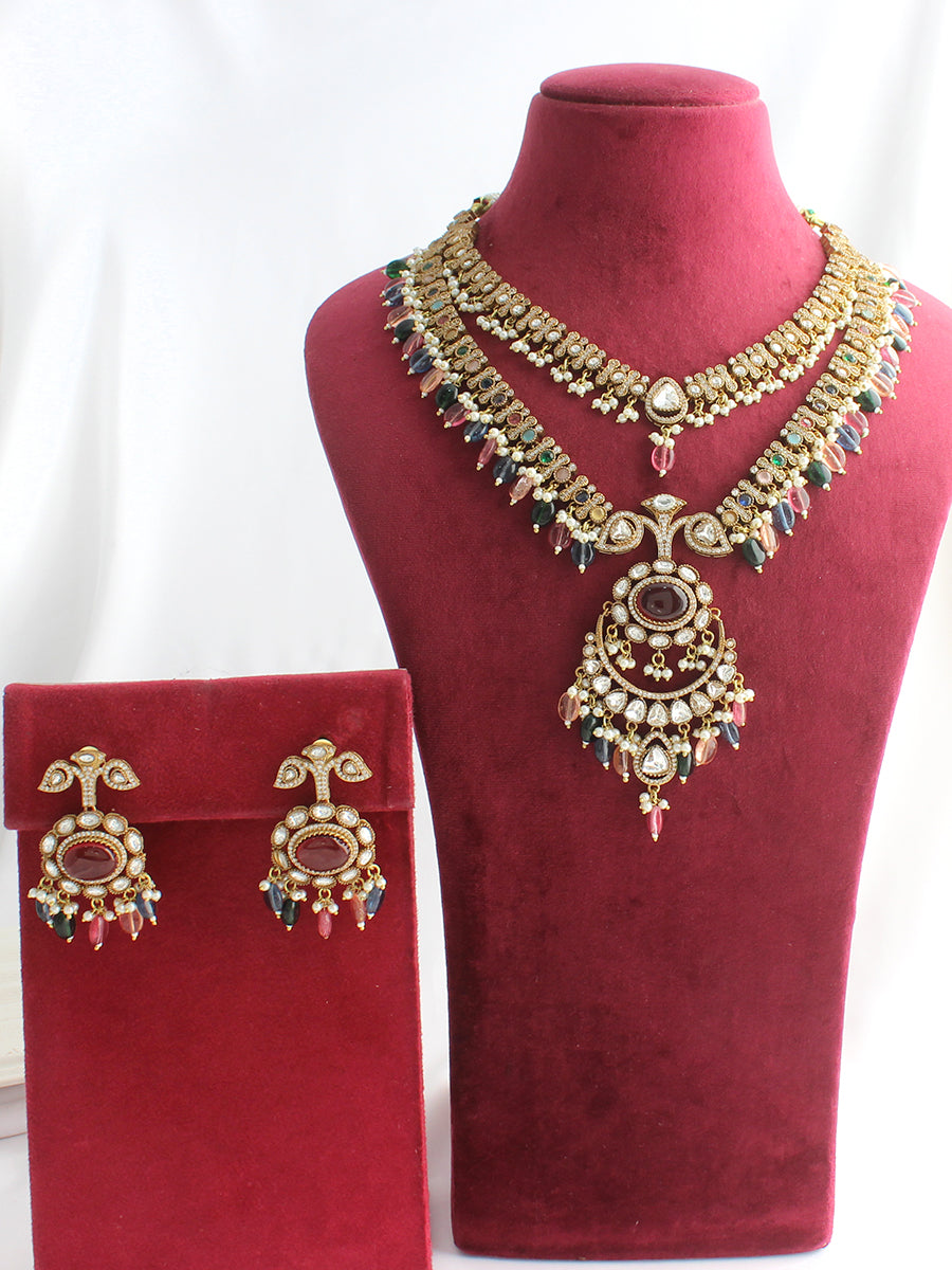 Shriya Layered Necklace Set 