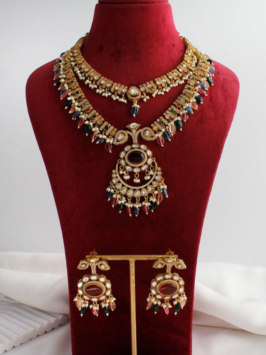Shriya Layered Necklace Set