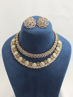 Lavika Layered Necklace Set-Gold