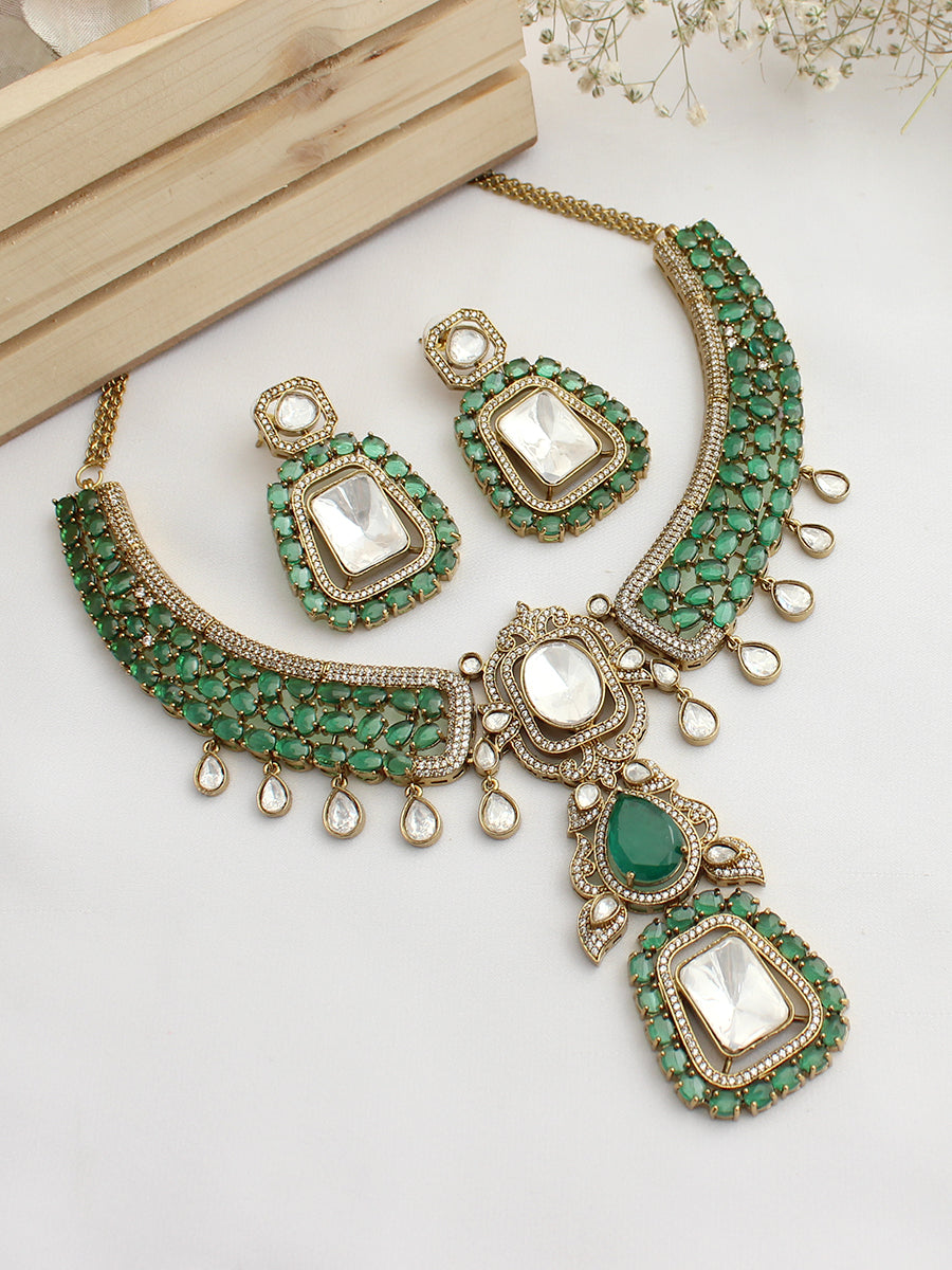Vianshi Necklace Set-Green