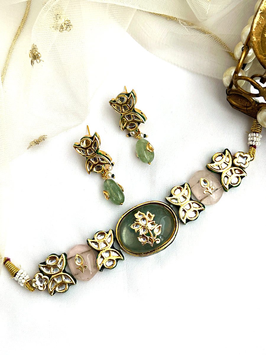 Shikha Choker Necklace Set