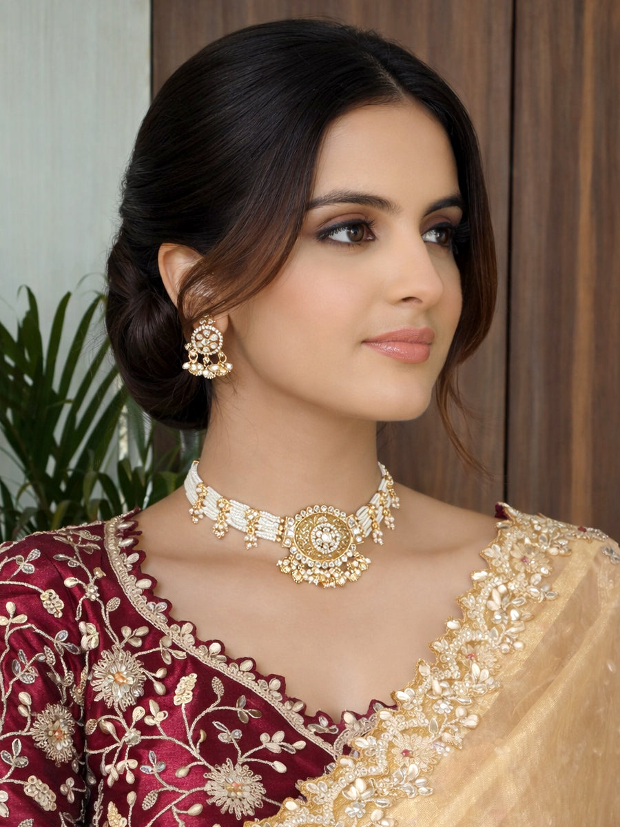 Arnika Choker Necklace Set