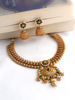 Divyashree Necklace Set-Green