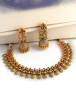 Srijita Necklace Set-Maroon