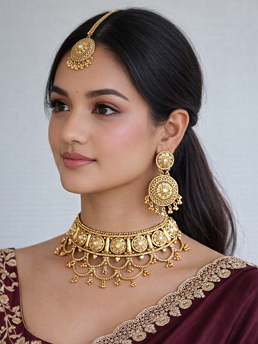 Mahika Choker Necklace Set